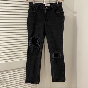 Abercrombie Low Rise 90s Straight Jeans